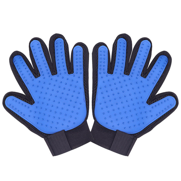 Azsmash Best Seller Gloves for Pet Dog and Cat Grooming Hair Washing Removing and Massaging Brushes
