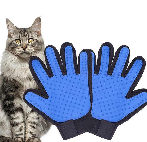 Azsmash Best Seller Gloves for Pet Dog and Cat Grooming Hair Washing Removing and Massaging Brushes